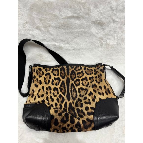 Dolce & Gabbana Leopard Print Crossbody Bag - Picture 7 of 8